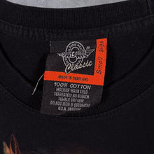 Load image into Gallery viewer, Early 00's Rock Eagle Horse Animal Wildlife Graphic Black Short Sleeve T-Shirt