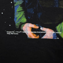 Load image into Gallery viewer, Vintage Stargate SG-1 (2000) "Jack O'Neill" Sci-Fi TV Show Graphic Black T-Shirt
