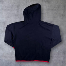 Load image into Gallery viewer, Vintage 90's Alice Sport Embroidered Tennis Motif Navy Blue Zip Hoodie