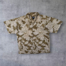 Load image into Gallery viewer, Patagonia Organic Cotton Pine Tree Print Shirt Mens L XL Made Thailand Aloha