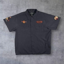 Load image into Gallery viewer, Hard Rock Cafe Cayman Islands Shirt Mens 2XL Embroidered Guitar Y2K Workwear