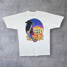 Load image into Gallery viewer, Vintage 90's Hard Rock Cafe "Dallas" Souvenir Logo Graphic White T-Shirt