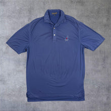 Load image into Gallery viewer, Peter Millar Summer Comfort "Loch Lomond Golf Club" Blue Short Sleeve Polo Shirt