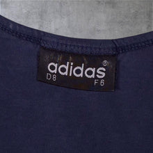 Load image into Gallery viewer, Vintage 90's Adidas Embroidered Mini Logo Faded Navy Blue Vest Tank Top