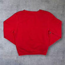 Load image into Gallery viewer, Champion Classic Big Logo Spellout Graphic Red Crewneck Sweatshirt
