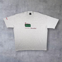 Load image into Gallery viewer, Vintage 90's Platinum Plus "If You Care Why Not Share" Graphic Grey Single Stitch T-Shirt