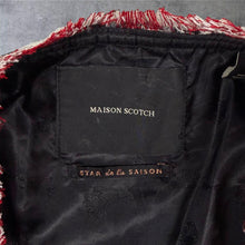 Load image into Gallery viewer, Maison Scotch Star de la Saison Jacquard Tapestry Cropped Blazer Jacket Size 3 UK 8 10