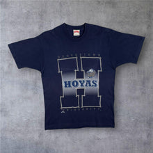 Load image into Gallery viewer, Vintage Nutmeg Mills Georgetown Hoyas T Shirt L NCAA Single Stitch College USA