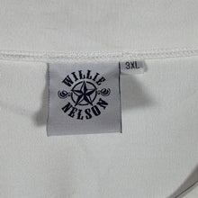Load image into Gallery viewer, Willie Nelson 420 Baseball Jersey 3XL White Country Music Official Merch
