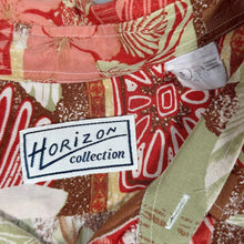 Load image into Gallery viewer, Vintage Horizon Collection Hawaiian Tropical Pattern Viscose Short Sleeve Shirt