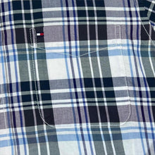 Load image into Gallery viewer, Tommy Hilfiger "Custom Fit" Plaid Check Long Sleeve Button-Up Cotton Shirt
