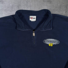 Load image into Gallery viewer, Vintage Chase Authentics Jimmie Johnson 48 NASCAR Quarter Zip Fleece XL XXL