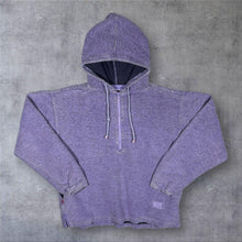 Load image into Gallery viewer, Vintage DEAL Classic Cotton Purple 1/4 Zip Pullover Smock Hoodie