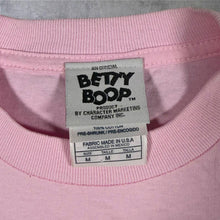 Load image into Gallery viewer, Vintage 2005 Betty Boop New York Embroidered Pink T Shirt Y2K USA Cotton M