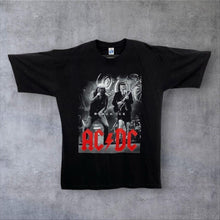 Load image into Gallery viewer, AC/DC “Black Ice” Graphic Spellout Hard Rock Band T-Shirt