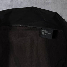Load image into Gallery viewer, Early 00's Goth Y2K Flaming Dragon Black Silk Polyester Short Sleeve Shirt
