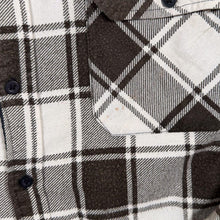 Load image into Gallery viewer, Vintage Identic Lumberjack Plaid Check Padded Cotton Flannel Shirt