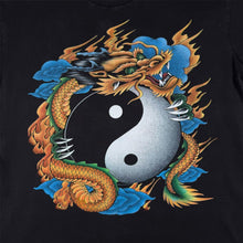 Load image into Gallery viewer, Y2K REO Rock Of The T-Shirts Dragon Yin Yang T Shirt L Double Sided Tattoo
