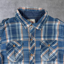 Load image into Gallery viewer, Levi's "Honest Labour" Blue Check Long Sleeve Flannel Shirt