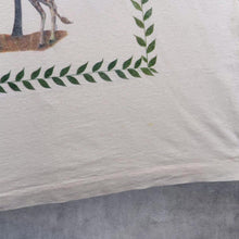 Load image into Gallery viewer, Vintage 90's Screen Stars Giraffe Animal Wildlife Graphic Cream Single Stitch T-Shirt