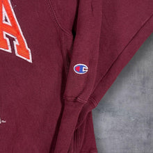 Load image into Gallery viewer, Vintage Champion Reverse Weave "Virginia Tech" College Embroidered Sweatshirt