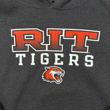 Load image into Gallery viewer, Champion Eco "Rit Tigers" College Spellout Graphic Dark Grey Hoodie