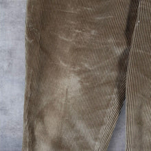 Load image into Gallery viewer, Gurteen Esquire Classic Tan Corduroy Cord Straight Leg Trousers