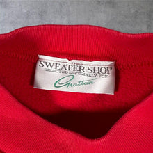 Load image into Gallery viewer, Vintage The Sweater Shop Grattan Embroidered Spellout Red Sweatshirt
