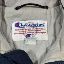 Load image into Gallery viewer, Vintage Champion Space Adventures Padded Jacket Navy Retro Sportswear