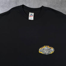 Load image into Gallery viewer, Vintage Daytona Beach Bike Week 2007 USA Tourist Graphic Black Cotton T-Shirt
