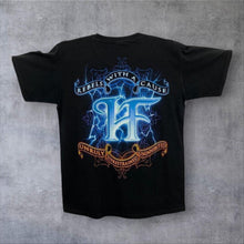 Load image into Gallery viewer, Hammerfall “Rebels With A Cause” Graphic Spellout Power Heavy Metal Band T-Shirt