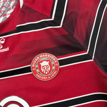 Load image into Gallery viewer, Wigan Warriors 2021 Home Rugby Shirt Hummel Red Black Super League Jersey XL