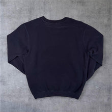Load image into Gallery viewer, Timberland Classic Embroidered Logo Spellout Navy Blue Crewneck Sweatshirt