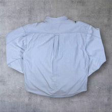 Load image into Gallery viewer, Vintage Warner Bros. Looney Tunes Embroidered Blue Denim Long Sleeve Cotton Shirt