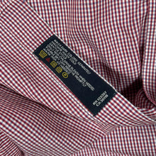 Load image into Gallery viewer, Nautica Classic Red White Check Cotton Long Sleeve Button-Down Shirt