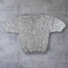 Load image into Gallery viewer, Vintage 90’s Knitpia 3D Abstract Cosby Style Short Sleeve Knit Sweater Jumper