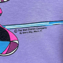 Load image into Gallery viewer, Vintage 80's Sherry Disney "Florida" Minnie Mouse Purple Souvenir Single Stitch T-Shirt