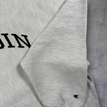 Load image into Gallery viewer, Vintage Champion Reverse Weave "Bowdoin" College Embroidered Grey Hoodie
