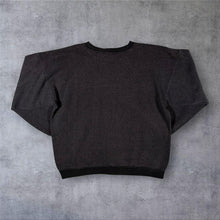 Load image into Gallery viewer, Vintage 90s US Eagle Philadelphia Sweatshirt XL Boxy M L Faded Black Skyline