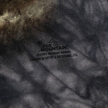 Load image into Gallery viewer, Vintage The Mountain (2003) Native American Horse Eagle Animal Wildlife Black Grey Tie Dye T-Shirt