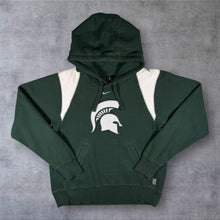 Load image into Gallery viewer, Nike Michigan State Spartans Hoodie S M Green NCAA College USA Sweatshirt