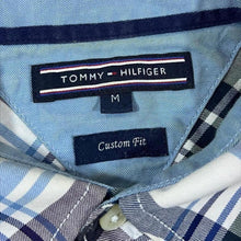 Load image into Gallery viewer, Tommy Hilfiger "Custom Fit" Plaid Check Long Sleeve Button-Up Cotton Shirt