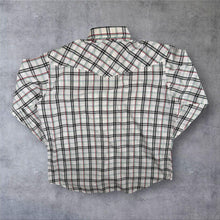 Load image into Gallery viewer, Ely Cattleman Western Shirt 17.5 XL XXL Plaid Pearl Snap Cowboy Rodeo Long Sleeve
