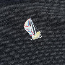 Load image into Gallery viewer, Early 00's Tabi International Embroidered Mini Nautical Boat Motif 1/4 Zip Sweatshirt