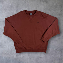 Load image into Gallery viewer, New Balance Sweatshirt Mens XL Brown Crew Neck Embroidered Logo Pullover