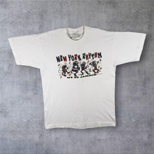 Load image into Gallery viewer, Vintage 1996 New York Rhythm We Be Jammin T Shirt Medium Tourist Single Stitch