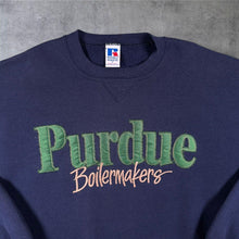 Load image into Gallery viewer, Vintage 90s Russell Athletic Purdue Boilermakers Sweatshirt L USA College NCAA