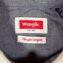 Load image into Gallery viewer, Wrangler "Flex For Comfort" Classic Beige Cotton Spandex Blend Long Sleeve Shirt