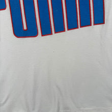 Load image into Gallery viewer, Vintage 90s PUMA Big Logo Single Stitch T Shirt Large Made in UK White Retro