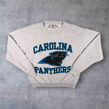 Load image into Gallery viewer, Vintage Delta NFL (1993) Carolina Panthers Football Graphic Grey Sweatshirt